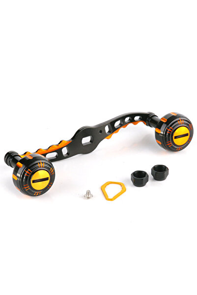 Choice Metal Knob Handle DEUKIO Carbon Fiber Baitcasting Fishing Reel Handle ...