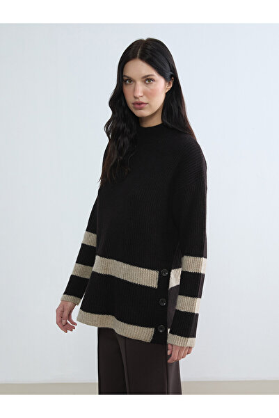 LC Waikiki Peak New Season Half Turtleneck Women's Knitwear Tunic