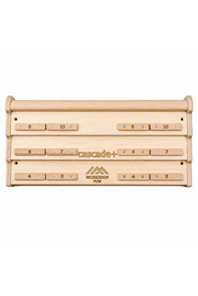 Genel Markalar Minimal Edge Cascade | Ahşap Tırmanış Tahtası | Hangboard | Mi...