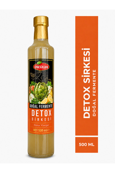 Öncüller Doğal Fermente Detox Sirkesi 500 ml | Elma, Enginar, Ananas Sirkeler...