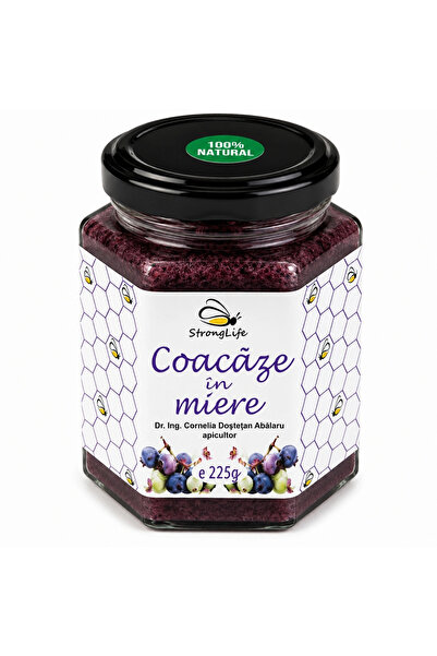 Strong Life Coacaze in miere - 225g by Dr. Ing. Cornelia Dostetan Abalaru api...