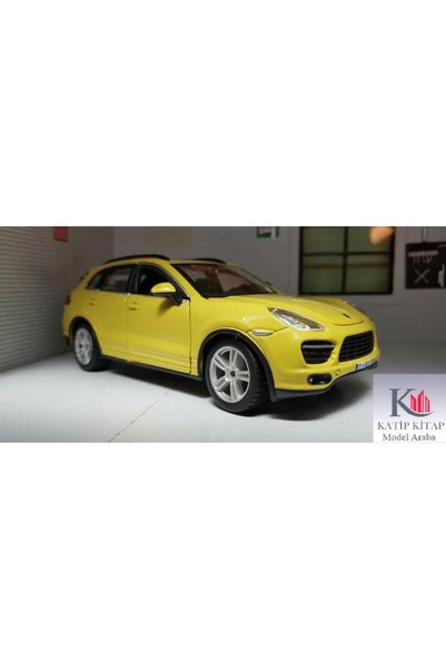 Generic Brand Porsche Cayenne Turbo 1/24 Yellow Model Car