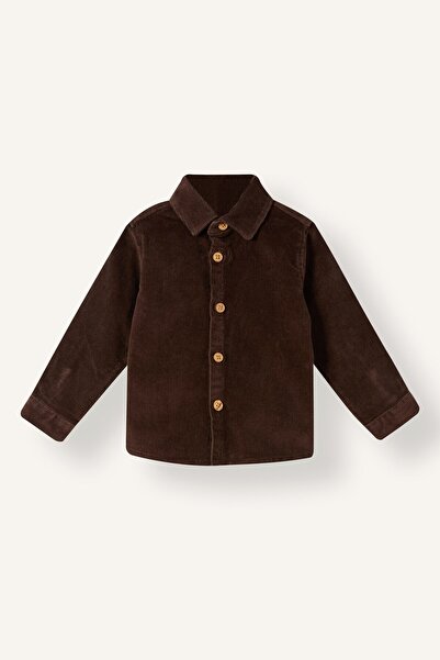 DeFacto Corduroy Long Sleeve Shirt Baby Boy I1035A526Wn