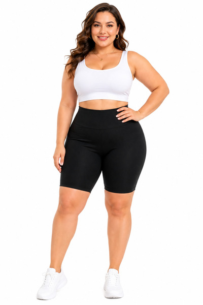 GlowNestshop Women's Plus Size High Waist Tummy Control Leggings – Stretchy C...