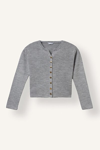 DeFacto Basic Buttoned Knitwear Cardigan for Girls I5485A826Wn