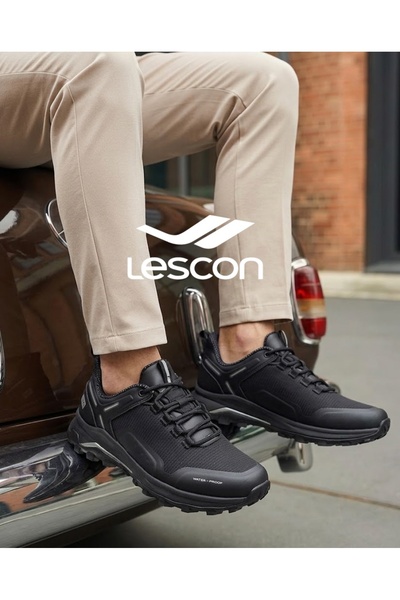 Lescon Explore 3 Pantofi de exterior impermeabili pentru bărbați, cu talpă an...