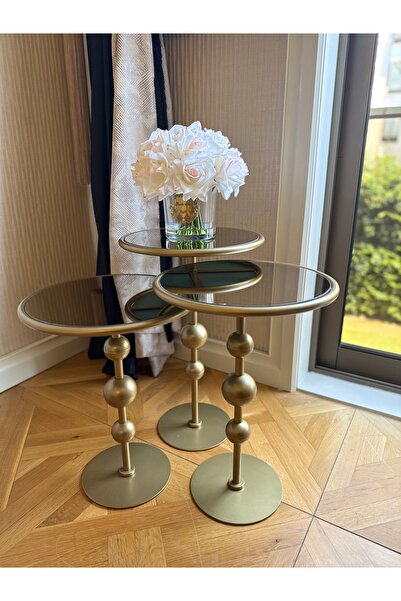 Esey Luxury Galaxy 3lü Zigon Sehpa