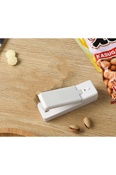 Choice1 White Heat Seal Device, 2-in-1 USB Chip Bag Sealer Machine with Cutte...