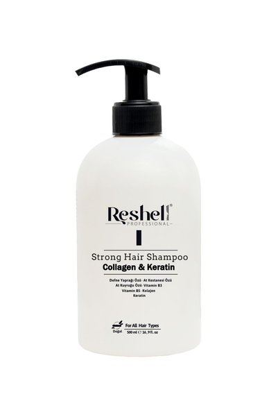 Reshell Hair Loss Care Shampoo Horsetail Extract Salt-Free with Collagen and Keratin 500 ml