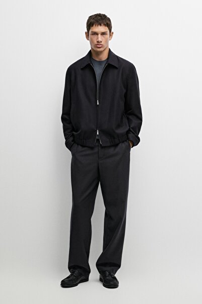 Massimo Dutti %100 yün total look pantolon