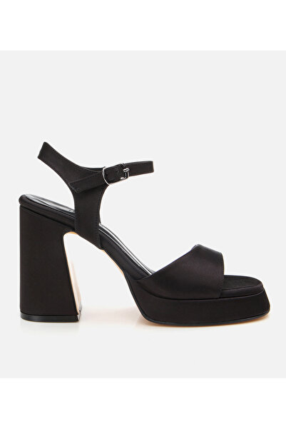 Hotiç Schwarze Abendkleider-Sandalen mit hohem Absatz für Damen