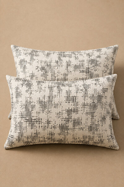MORE HOME Covered Pillow Case (2 Pieces) 50 X 70 cm