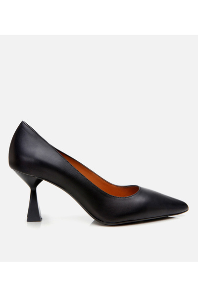 Hotiç Damen-Stiletto aus Leder mit schwarzer, flexibler Sohle