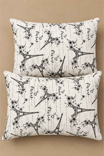 MORE HOME Pillowcase with Cover (2 Pieces) 50 X 70 cm Paris