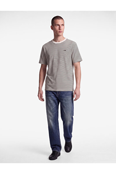 Koton Slim Fit Short Sleeve Crew Neck Striped T-Shirt