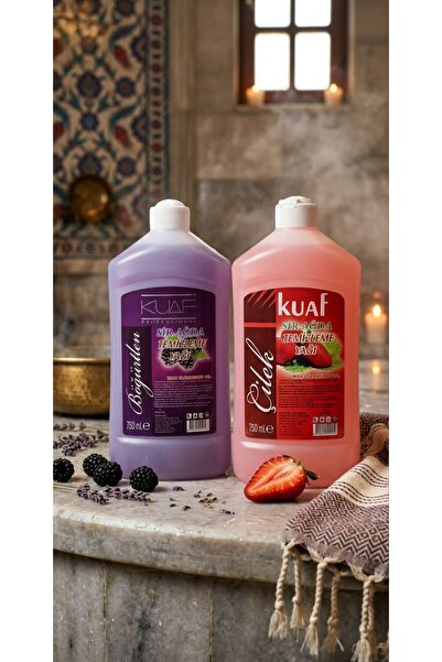 Kuaf Böğürtlenli & Çilekli Sir Ağda Temizleme Yağı 750 Ml 1+1