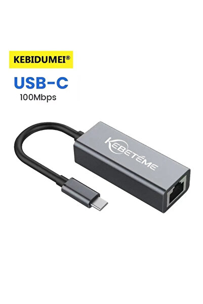 choice2 100M Type C to RJ45 KEBIDUMEI USB3.0 To RJ45 Gigabit Network Card 10/...