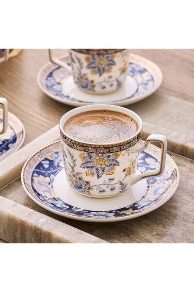 Aryıldız Alice 12 Parça 6 Kişilik Kahve Fincan Takımı 120 ml