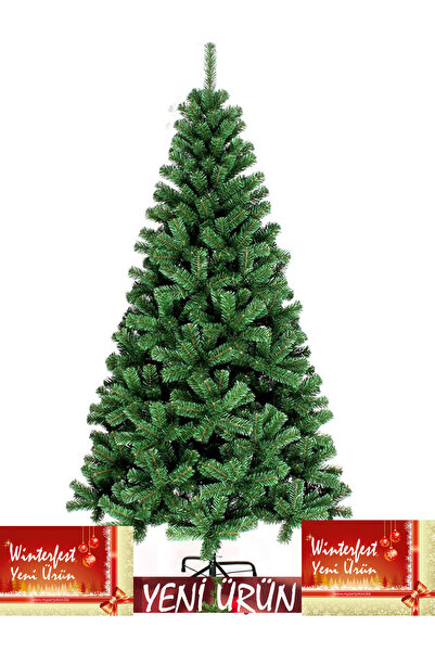 Winterfest Yılbaşı Çam Ağacı 180 Cm 530 Gür Dallı Demir Ayaklı Yeni Ürün