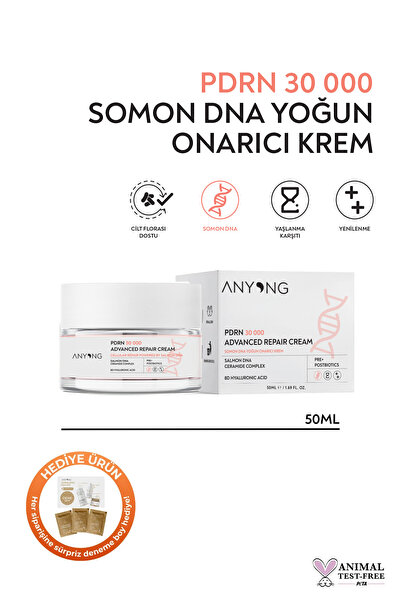 Anyong PDRN Somon DNA Krem – Onarıcı ve Nemlendirici – Kolajen ve Centella As...