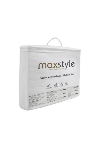 MAXSTYLE Saltea matlasată 200x200 cm, rezistentă la lichide