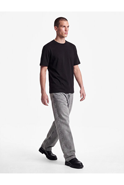 Koton Cotton Short Sleeve Regular Fit Crew Neck Basic t Shirt