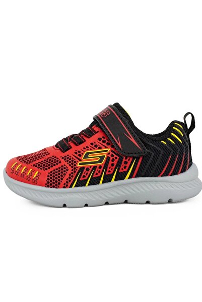 SKECHERS COMF FLEX 2.0 ERKEK ÇOCUK AYAKKABI 407218N-BKRD
