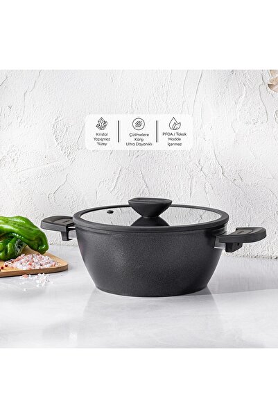Emsan Diamente Derin Tencere 24 cm