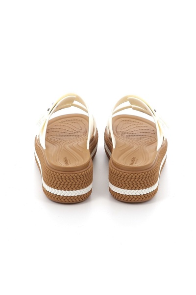Crocs Brooklyn Woven Buckle Women's Slippers 209978-0Wv