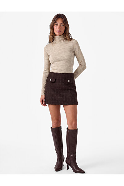 Koton Slim Fit Long Sleeve Turtleneck T-Shirt