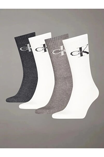Calvin Klein Men's 4 Pair Socks 701235982-002