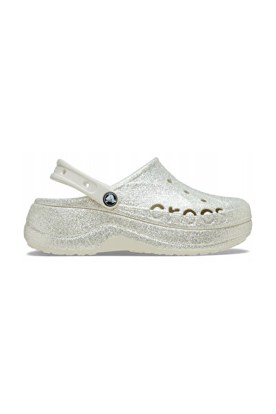Crocs Papuci de damă BAYA cu platformă și sclipici 208459-160