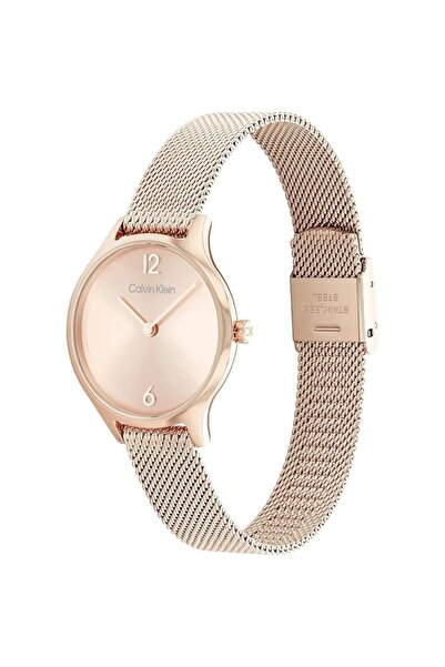 Calvin Klein ANALOG WOMENS CARNATION GOLD CASE WATCH - 25200059