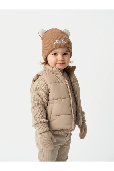NEW ERA Ears Newera Tta Kids Beige Beret