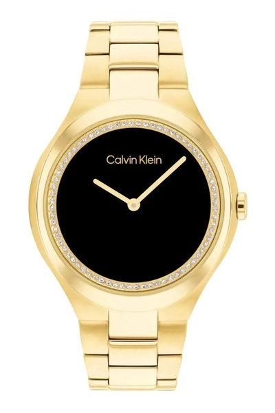 Calvin Klein ANALOG WOMENS BLACK CASE WATCH - 25200367