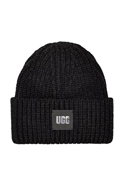 UGG BERETĂ DE DAMĂ CU TĂMĂLĂ MARE 20061-NEGRU