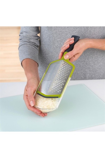 Joseph Joseph 20017 Twist Grater Folding Storage Covered 2-Piece Grater