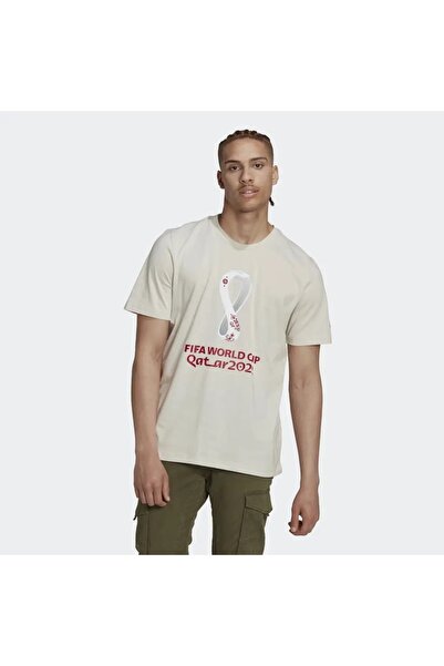 adidas Ανδρικό κοντομάνικο μπλουζάκι Oe Tee Beige