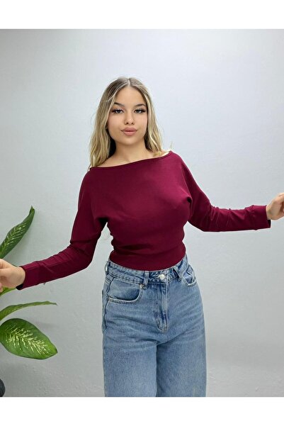 Velista Women's Modal Fabric Boat Neck Blouse