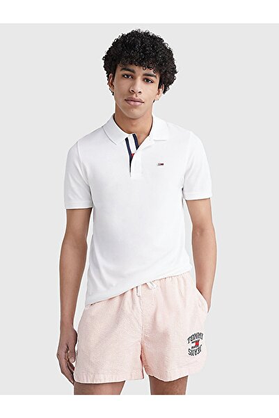 Tommy Hilfiger Erkek Tjm Slim Placket Polo Yaka T-shirt