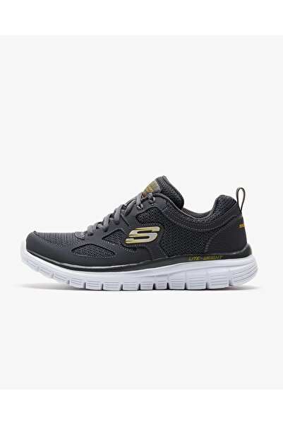 SKECHERS LITE-WEİGHT QTR OVERLAY W/TWO Pantofi sport gri pentru bărbați
