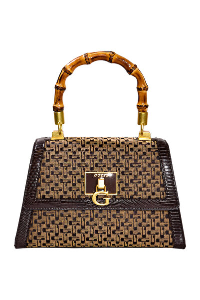 Guess Stephi Women's Shoulder Bag Jk787521-brown