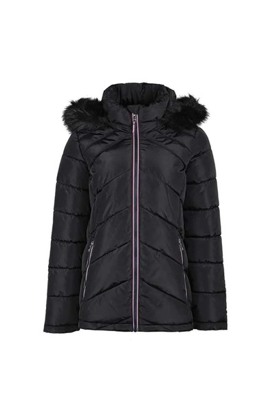 Tommy Hilfiger Women's Coat Tw2Mp918-Blk