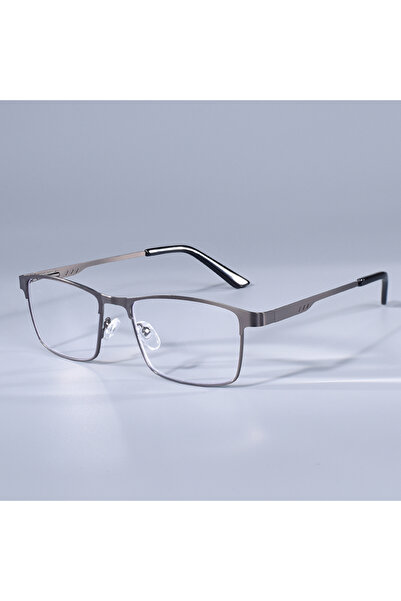 choice2 +250 Gun Men Square Metal Large Frame Reading Spring Hinge Presbyopia...