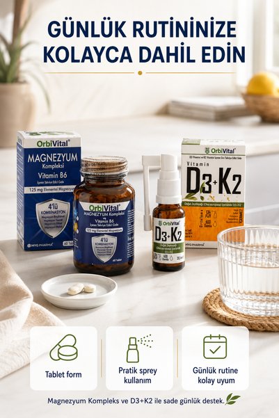 OrbiVital Advantage Package D3K2+Magnesium Complex