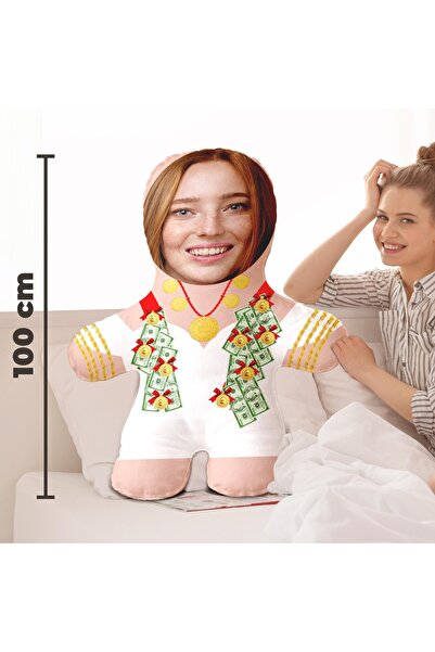 Motto Gift Evlilik Yıldönümü Hediyesi Komik Kişiye Özel Fotoğraflı Gelin Hanı...
