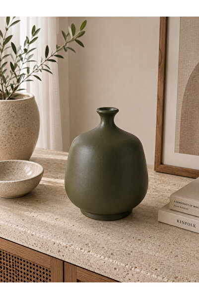 TACTIC Obiect Decorativ Verde - Accesoriu pentru Casa 15x11 Cm |   Decor mode...