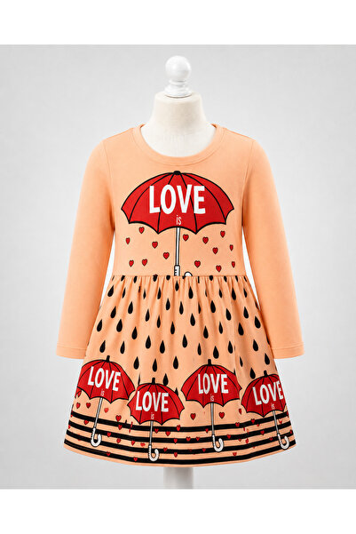 Trg Combed Cotton Long Sleeve Dress