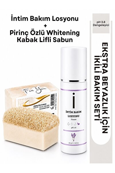 For You Gold İntim Bölge Bakım Losyonu & Pirinç Sabunu – Genital Bölge Aydınl...
