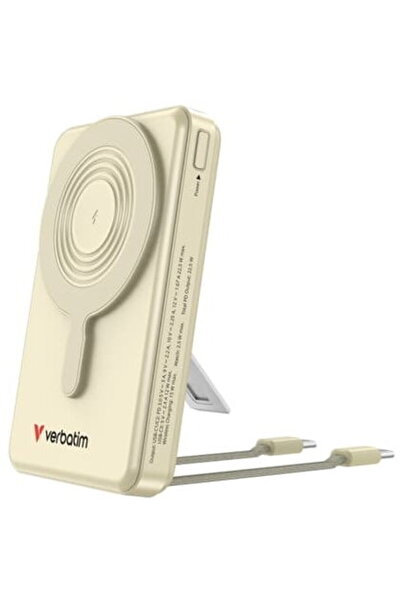 Verbatim Portable external battery 10,000mAh C'n'G, Magnetic, Wireless chargi...